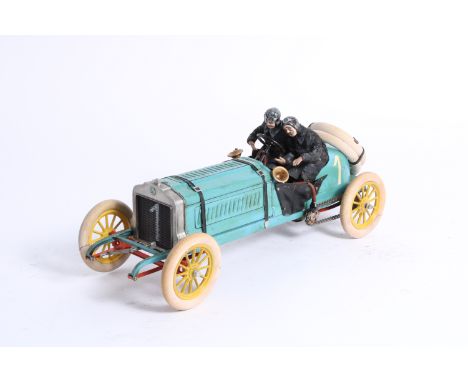 A 1905 Gordon-Bennett Richard-Brasier scratch-built model by V W Bailey,modern, limited edition number 1 of 10, clockwork, sc