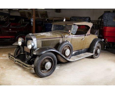 1930 Buick Series 60 Model 64 Sport Roadster   Engine no. 2458372331.4 ci., SOHC Inline 6-Cylinder Engine98bhp at 2,800rpm 3-