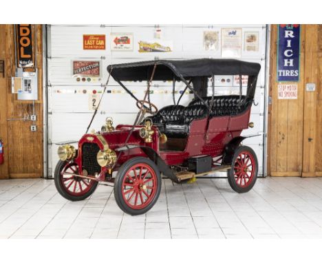 1907 REO 16/20HP Twin Cylinder Touring Car  Chassis no. 8745213 ci, Side Valve 2-Cylinder EngineSingle CarburetorApprox. 16hp