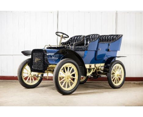 1905/6 Cadillac Model F Touring   Engine no. 5033 (see text)98.18ci Horizontal Single-Cylinder EngineSingle Carburetor, 9hp2-