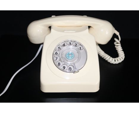 GPO Ivory Dial Rotary Telephone 