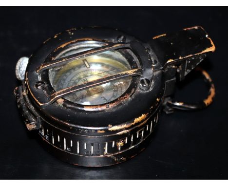 Military Interest, WW2 1944 British Officer's MK III Military Compass By TG &amp; Co Ltd London With Leather Case