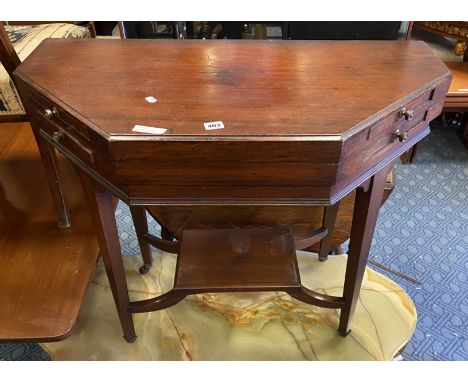 MAHOGANY CARD TABLE