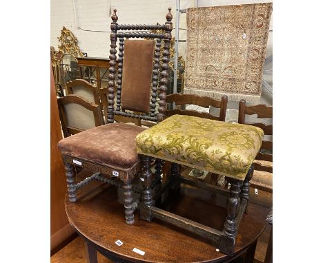 BOBBIN CHAIR &amp; STOOL