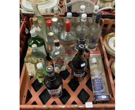 COLLECTION OF VODKA GIN &amp; RUM