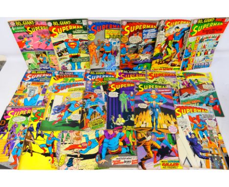 DC Comics -21 Silver Age mainly 'Superman' comics from DC. Lot includes Superman #189 Aug 1966 - Key Issue - Origin and destr