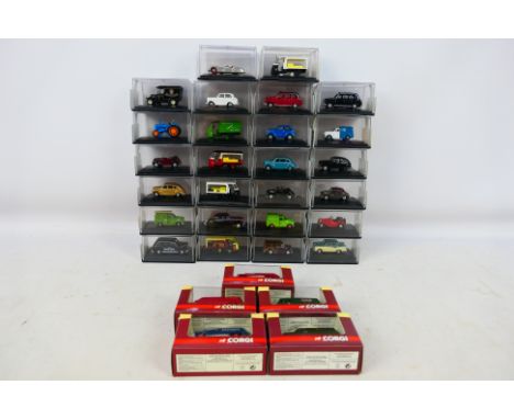 Oxford - Corgi Trackside - 31 x boxed vehicles in 1:76 railway scale including Morris 1000 Van in Co Op livery # 76MM012, For