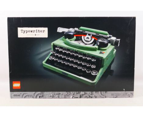 Lego - A boxed factory sealed 2021 Lego 'Ideas' #21327 'Typewriter' set. The set is presumed to be in Mint condition being in