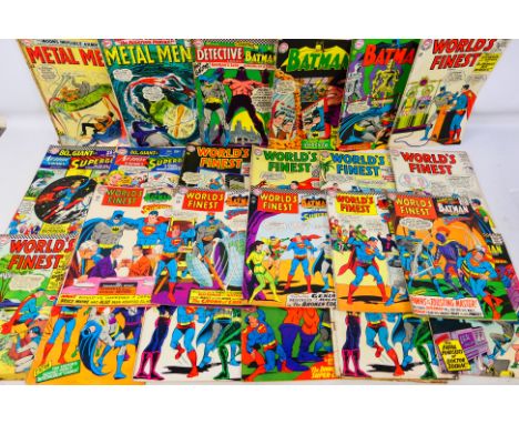 DC Comics - A collection of 16 Silver Age comics from DC. Lot includes Worlds Finest #141 May 1968 - Key Issue - Debut of new