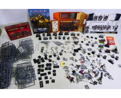 Warhammer - Games Workshop - Citadel - A very large quantity of both assembled (some painted) and unassembled Warhammer figur
