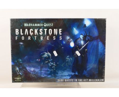 Warhammer - A boxed factory sealed Warhammer Quest ' Blackstone Fortress' set. The set is presumed to be in Mint condition be