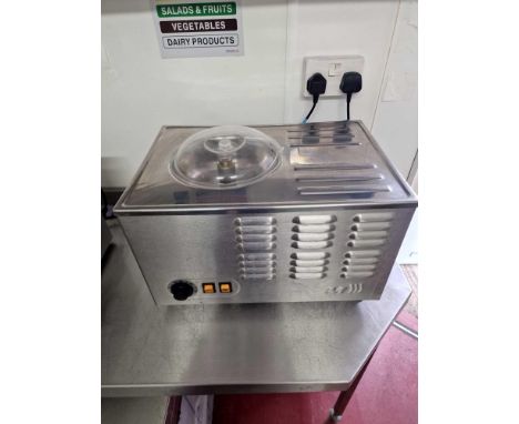 Musso Pola Stella 5030 Italian Gelato Ice Cream Maker Compressor Machine 4Kg/H Maximum Capacity Of Ingredients 1,5 L Pan Capa