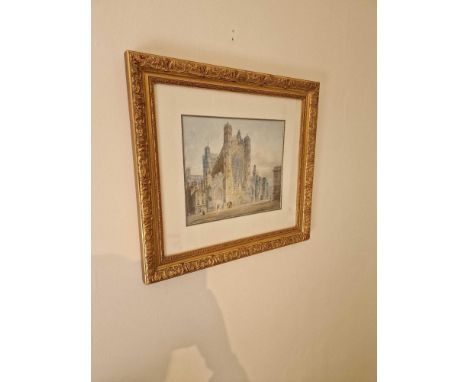 Framed Limited Edition Print The West Front Of Bath Abbey By JMW Turner 1796, A Run Of 1000 Copies In Support Of The Bath Abb