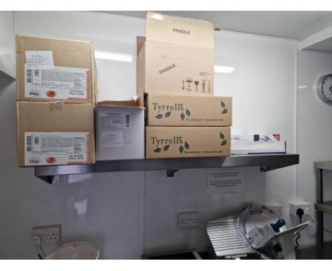 Stainless Steel Wall Mounted Shelf 150 x  30cm