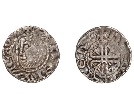 William the Lion (1165-1214), Short Cross and Stars coinage, Phase B, Sterling, Phase B, no mint name, Hue Walter, crude bust