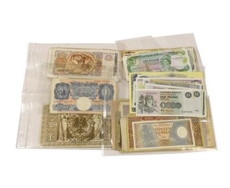 A Collection of Scottish Banknotes comprising: Royal Bank of Scotland: 2 x £5 1963* (G31170) AUNC &amp; 1967* (J/5) &amp; 3 x