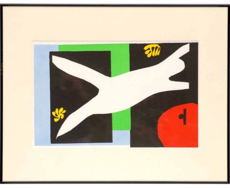 HENRI MATISSE 'Le nageur dans l'aquarium', lithograph, edition: 1500, 2004 Suite: Jazz-Idem Mourlot, 40cm x 40cm.