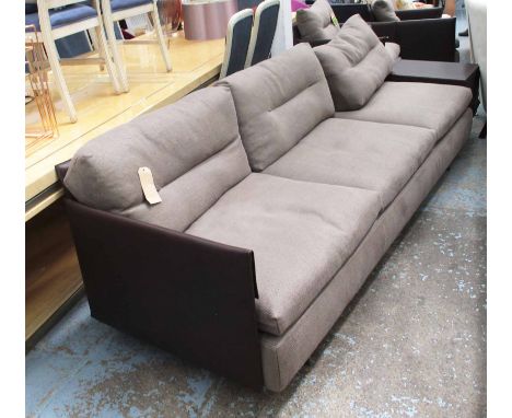 POLTRONA FRAU GRAN TORINO SOFA, by Jean-Marie Massaud, 290cm W. 