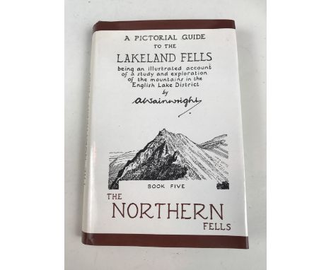 [Autograph] Wainwright, Alfred, A Pictorial Guide to the Lakeland Fells, Book Five, The Northern Fells, Westmorland Gazette, 