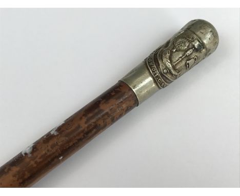 A Glasgow University OTC swagger stick