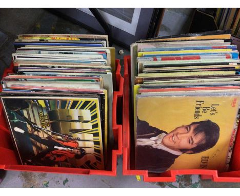 Large quantity of LP records, mostly Elvis etc (6 boxes)