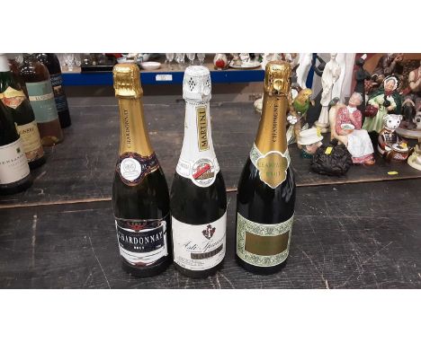 Seven bottles of Champagne/sparkling wine