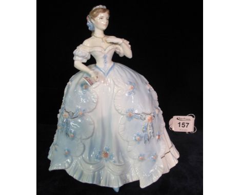 Royal Worcester bone china figurine 'The First Quadrille'. (B.P. 24% incl. VAT)