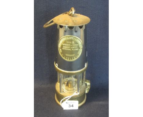 Protector Lamp and Lighting Company Ltd miner's safety lamp. Unused. (B.P. 24% incl. VAT)