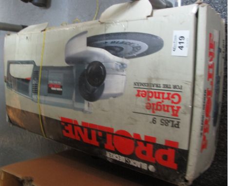 Black &amp; Decker Proline PL85 9" angle grinder in original box. (B.P. 24% incl. VAT)