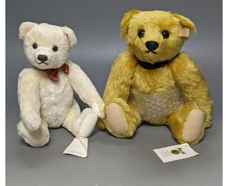 A Danbury Mint Steiff 'Bertie' with certificate and box, with a Steiff 'Bear of the Year 2010' with certificate and box, stei