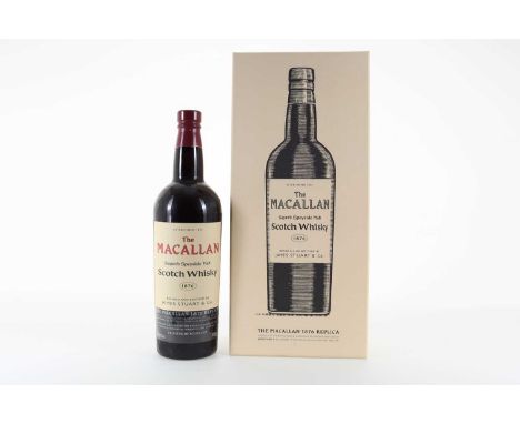 MACALLAN 1876 REPLICA SPEYSIDE SINGLE MALT  40.6% ABV / 70cl  There are few distilleries in the world quite so revered as Mac