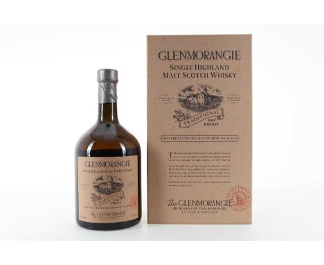 GLENMORANGIE 10 YEAR OLD TRADITIONAL 100° PROOF 1L HIGHLAND SINGLE MALT  57.2% ABV / 1L  Famous for their unique stills, each
