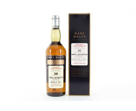 ROYAL LOCHNAGAR 1974 30 YEAR OLD RARE MALTS HIGHLAND SINGLE MALT  Distilled: 1974Bottled: April 2004Bottle Number: 116856.2% 