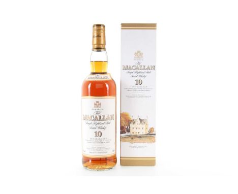 MACALLAN 10 YEAR OLD 2000S SPEYSIDE SINGLE MALT  40% ABV / 70cl  There are few distilleries in the world quite so revered as 