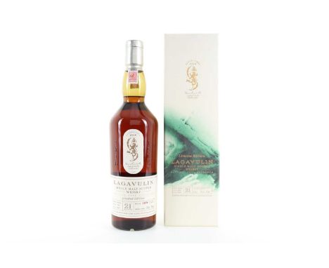 LAGAVULIN 1991 21 YEAR OLD LIMITED EDITION ISLAY SINGLE MALT  Distilled: 1991Bottled: 2012Finished in Sherry casksBottle Numb