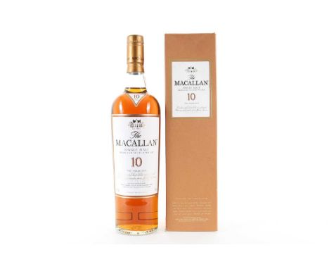 MACALLAN 10 YEAR OLD 2004 RELEASE SPEYSIDE SINGLE MALT  40% ABV / 70cl  There are few distilleries in the world quite so reve