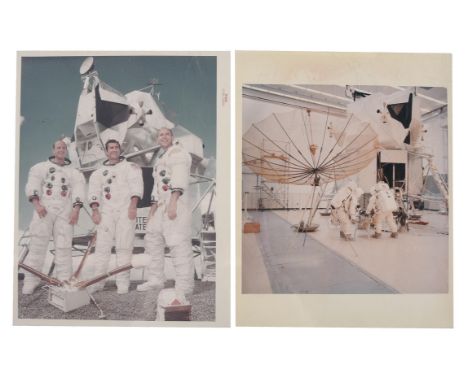 NASAA set of four photographs depicting pre-flight activities:1) The official portrait of the crew 22 September 1969Vintage c
