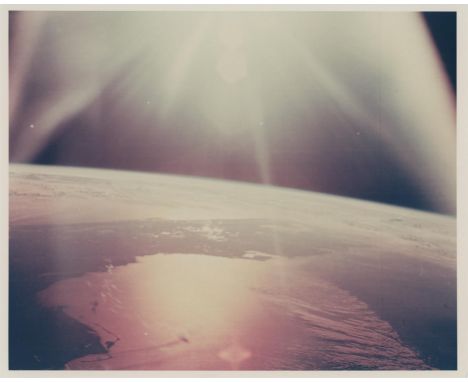 Walter CunninghamView of Florida Peninsula looking East, illuminated by morning sun.19 October 1968Vintage chromogenic print 