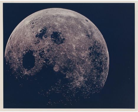 William AndersStunning near-full Moon as witnessed by the Apollo 8 crew during the homebound journey21-27 December 1968Vintag