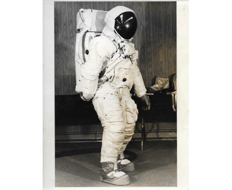 NASAAn image of 1960s Apollo-era pressure suit prototype with portable life support system designed for extravehicular activi