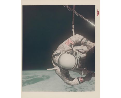 James LovellBuzz Aldrin's spacewalk as photographed during the last Gemini mission11-15 November 1966Vintage chromogenic prin