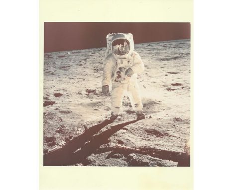Neil ArmstrongThe most iconic image from the Apollo 11 mission. A portrait of Buzz Aldrin with the Lunar Module and the photo