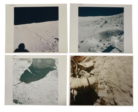 1) Charles DukeA photograph from a panoramic sequence featuring the magnetometer21 April 1972 (1st EVA)Vintage chromogenic pr