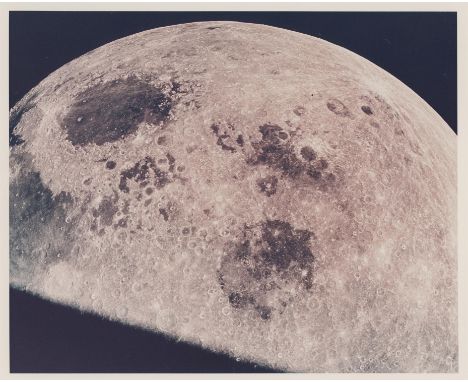 William AndersReceding Moon seen through the Command Module's window after the transearth injection21-27 December 1968Vintage