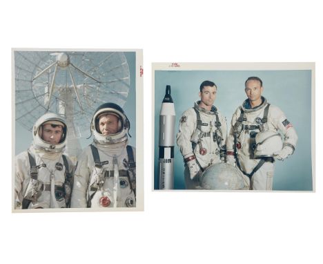 NASATwo NASA official portraits of the Gemini 10 crew, John Young and Michael Collins July 1966Two vintage chromogenic prints