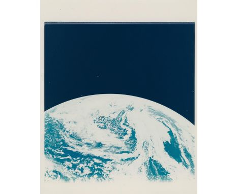 Eugene Cernan,  John Young or Thomas StaffordEarth after the trans-lunar injection18 May 1968Vintage chromogenic print on fib