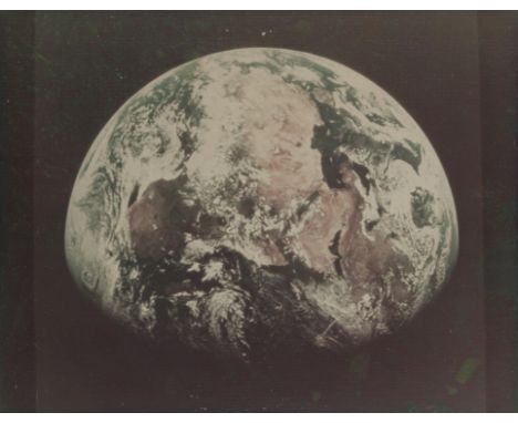 Neil Armstrong, Buzz Aldrin, or Michael CollinsOne of the most iconic images of the planet Earth. Taken as the spacecraft hea