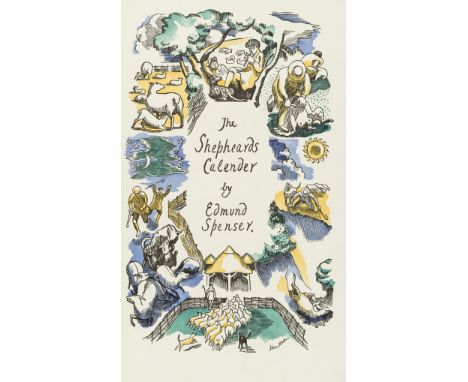 NO RESERVE Cresset Press.- Spenser (Edmund) The Shepheardes Calender, number 260 of 350 copies on hand-made paper, additional