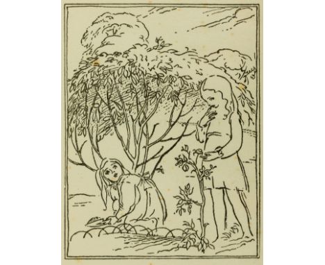 Pear Tree Press.- Guthrie (James) The Wild Garden. Verses for Children, first edition, signed presentation copy, woodcut fron