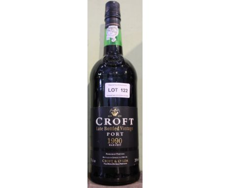 Croft LB vintage port, 1990, 1 bottle&nbsp;
